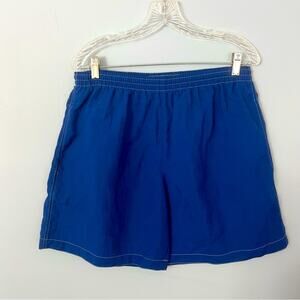 Vintage 1990s Pepsi Cola Pull On Blue Shorts Unisex Size Large